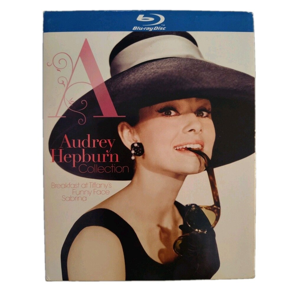 Audrey Hepburn Collection (Blu-ray Disc, 2014, 3-Disc Set) With Slipcover